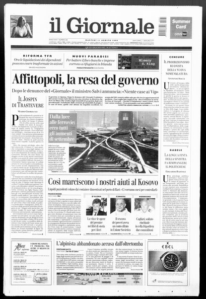 Il giornale : quotidiano del mattino